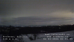 Obec Držková - Kopec Vančica - 2.1.2026 v 02:45 Obec Držková - Kopec Vančica - 2.1.2026 v 02:45