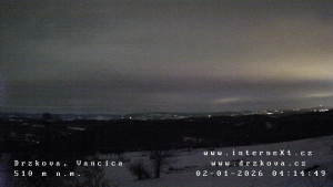 Obec Držková - Kopec Vančica - 2.1.2026 v 04:15 Obec Držková - Kopec Vančica - 2.1.2026 v 04:15