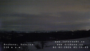 Obec Držková - Kopec Vančica - 2.1.2026 v 05:15 Obec Držková - Kopec Vančica - 2.1.2026 v 05:15