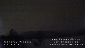 Obec Držková - Kopec Vančica - 15.2.2026 v 01:02 Obec Držková - Kopec Vančica - 15.2.2026 v 01:02
