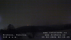 Obec Držková - Kopec Vančica - 15.2.2026 v 02:15 Obec Držková - Kopec Vančica - 15.2.2026 v 02:15