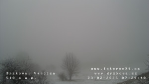 Obec Držková - Kopec Vančica - 23.2.2026 v 07:32 Obec Držková - Kopec Vančica - 23.2.2026 v 07:32