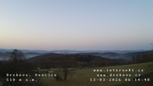 Obec Držková - Kopec Vančica - 13.3.2026 v 06:15 Obec Držková - Kopec Vančica - 13.3.2026 v 06:15