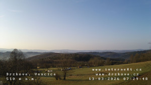 Obec Držková - Kopec Vančica - 13.3.2026 v 07:32 Obec Držková - Kopec Vančica - 13.3.2026 v 07:32