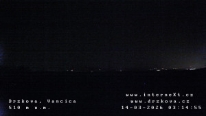 Obec Držková - Kopec Vančica - 14.3.2026 v 03:15 Obec Držková - Kopec Vančica - 14.3.2026 v 03:15