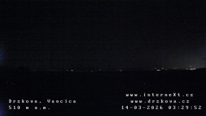 Obec Držková - Kopec Vančica - 14.3.2026 v 03:32 Obec Držková - Kopec Vančica - 14.3.2026 v 03:32