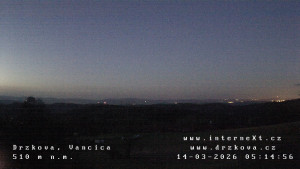Obec Držková - Kopec Vančica - 14.3.2026 v 05:15 Obec Držková - Kopec Vančica - 14.3.2026 v 05:15