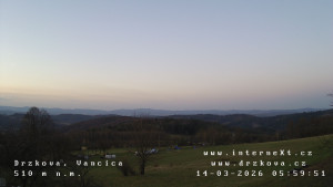 Obec Držková - Kopec Vančica - 14.3.2026 v 06:02 Obec Držková - Kopec Vančica - 14.3.2026 v 06:02