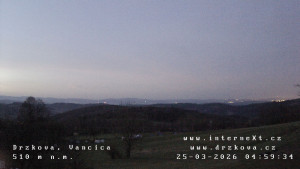 Obec Držková - Kopec Vančica - 25.3.2026 v 05:02 Obec Držková - Kopec Vančica - 25.3.2026 v 05:02