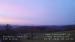 Obec Držková - Kopec Vančica - 25.3.2026 v 05:32 Obec Držková - Kopec Vančica - 25.3.2026 v 05:32