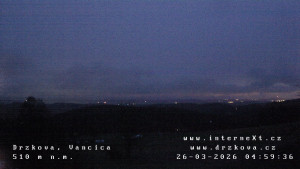 Obec Držková - Kopec Vančica - 26.3.2026 v 05:02 Obec Držková - Kopec Vančica - 26.3.2026 v 05:02
