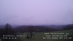 Obec Držková - Kopec Vančica - 26.3.2026 v 05:32 Obec Držková - Kopec Vančica - 26.3.2026 v 05:32