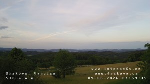 Obec Držková - Kopec Vančica - 9.6.2026 v 05:02 Obec Držková - Kopec Vančica - 9.6.2026 v 05:02