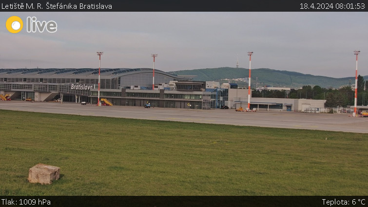 Letiště Bratislava - Letiště M. R. Štefánika Bratislava - 18.4.2024 v 08:01