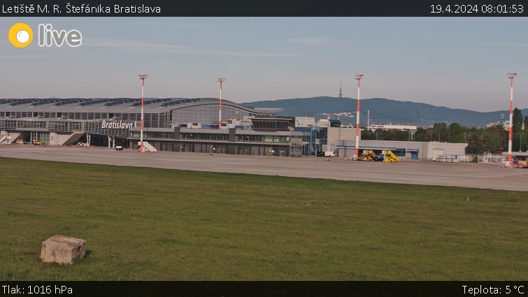 Letiště Bratislava - Letiště M. R. Štefánika Bratislava - 19.4.2024 v 08:01