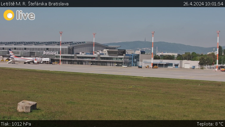 Letiště Bratislava - Letiště M. R. Štefánika Bratislava - 26.4.2024 v 10:01