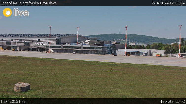Letiště Bratislava - Letiště M. R. Štefánika Bratislava - 27.4.2024 v 12:01