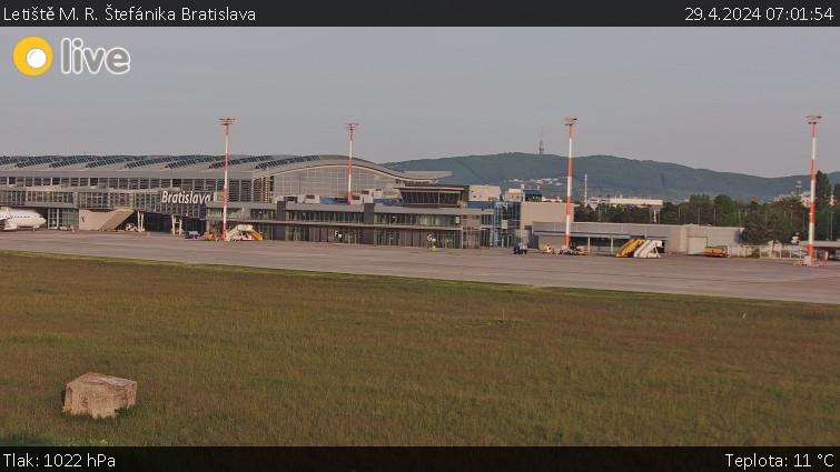 Letiště Bratislava - Letiště M. R. Štefánika Bratislava - 29.4.2024 v 07:01