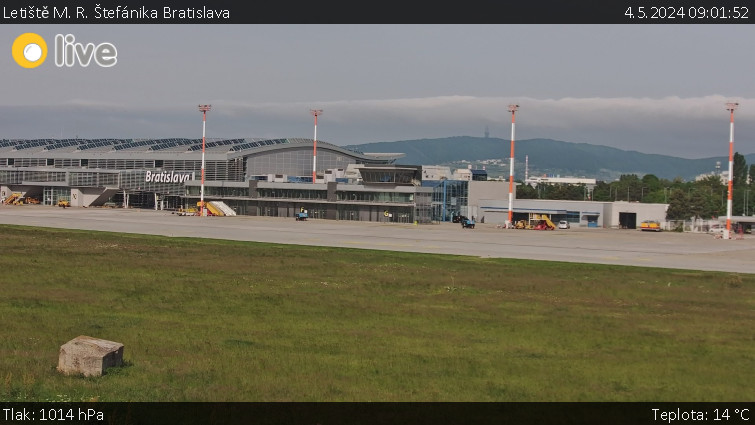 Letiště Bratislava - Letiště M. R. Štefánika Bratislava - 4.5.2024 v 09:01