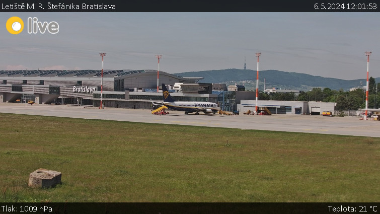 Letiště Bratislava - Letiště M. R. Štefánika Bratislava - 6.5.2024 v 12:01