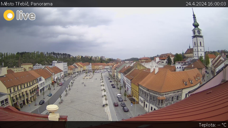 Město Třebíč - Panorama - 24.4.2024 v 16:00