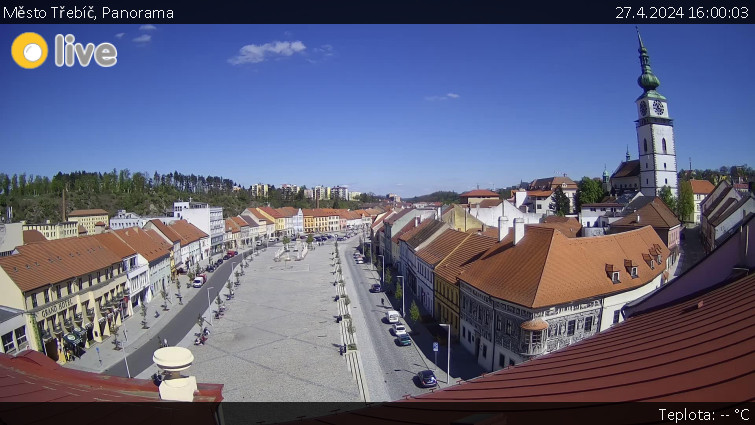 Město Třebíč - Panorama - 27.4.2024 v 16:00