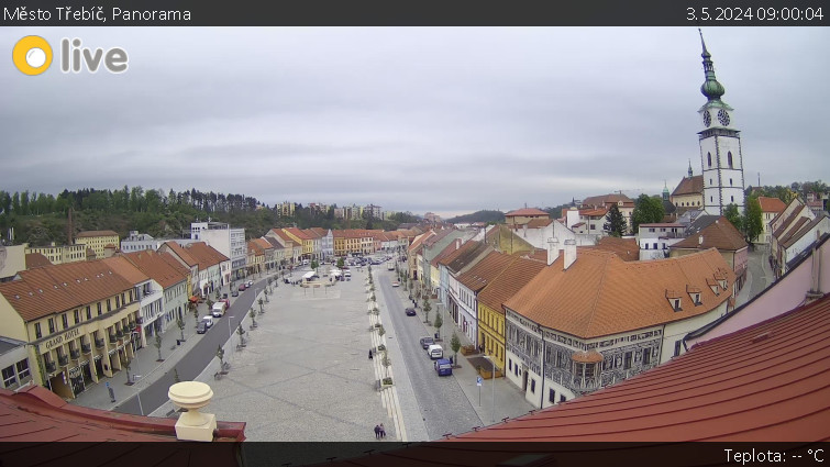 Město Třebíč - Panorama - 3.5.2024 v 09:00
