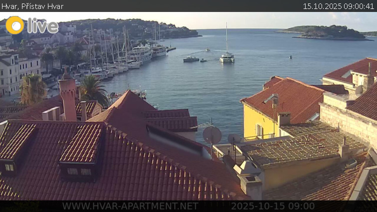 Hvar - Přístav Hvar - 15.10.2025 v 09:00 Hvar - Přístav Hvar - 15.10.2025 v 09:00