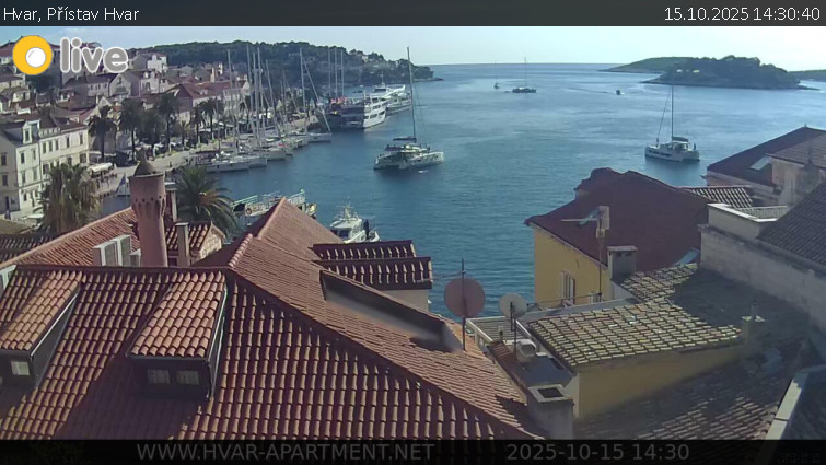 Hvar - Přístav Hvar - 15.10.2025 v 14:30 Hvar - Přístav Hvar - 15.10.2025 v 14:30