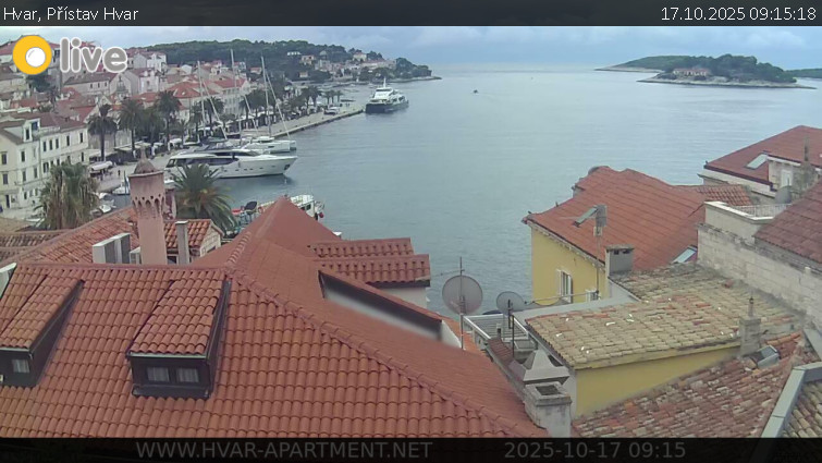 Hvar - Přístav Hvar - 17.10.2025 v 09:15 Hvar - Přístav Hvar - 17.10.2025 v 09:15