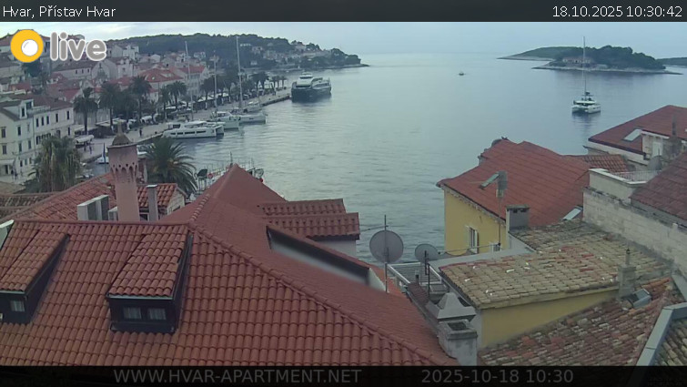 Hvar - Přístav Hvar - 18.10.2025 v 10:30 Hvar - Přístav Hvar - 18.10.2025 v 10:30