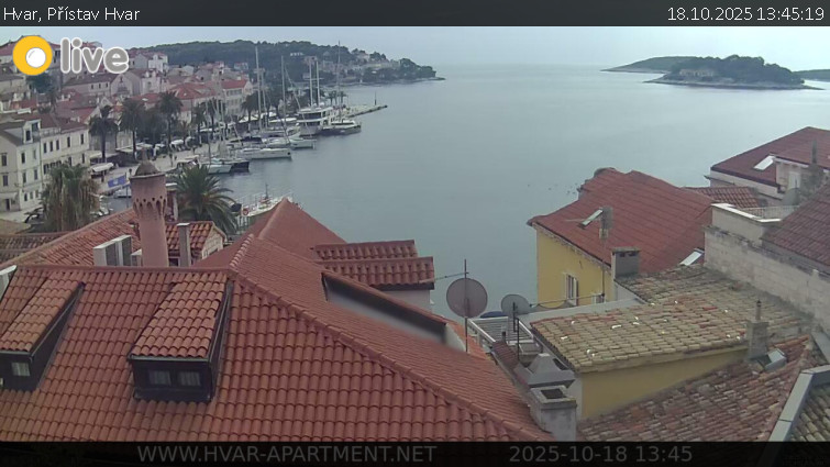 Hvar - Přístav Hvar - 18.10.2025 v 13:45 Hvar - Přístav Hvar - 18.10.2025 v 13:45