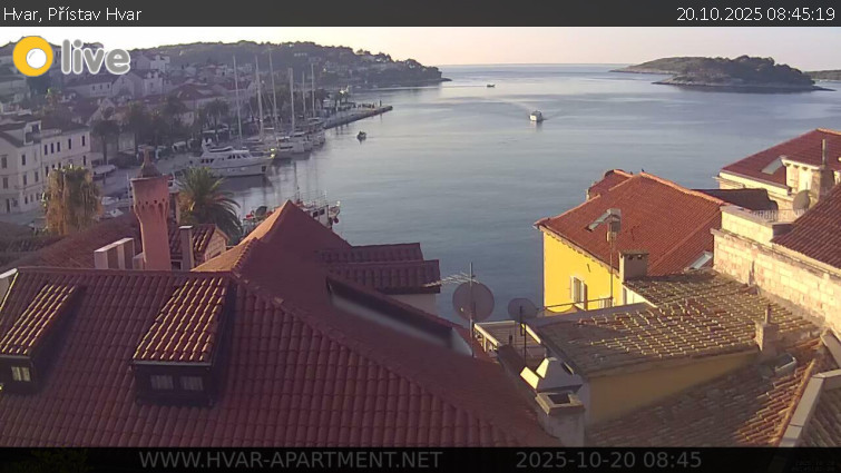 Hvar - Přístav Hvar - 20.10.2025 v 08:45 Hvar - Přístav Hvar - 20.10.2025 v 08:45