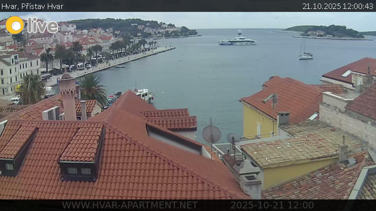Hvar - Přístav Hvar - 21.10.2025 v 12:00 Hvar - Přístav Hvar - 21.10.2025 v 12:00