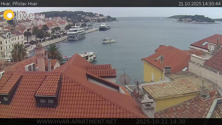 Hvar - Přístav Hvar - 21.10.2025 v 14:30 Hvar - Přístav Hvar - 21.10.2025 v 14:30