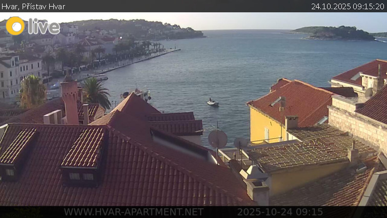 Hvar - Přístav Hvar - 24.10.2025 v 09:15 Hvar - Přístav Hvar - 24.10.2025 v 09:15
