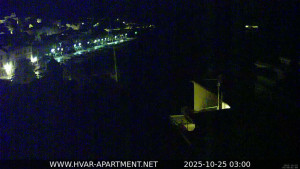 Hvar - Přístav Hvar - 25.10.2025 v 03:00 Hvar - Přístav Hvar - 25.10.2025 v 03:00