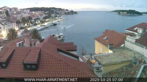 Hvar - Přístav Hvar - 25.10.2025 v 07:00 Hvar - Přístav Hvar - 25.10.2025 v 07:00