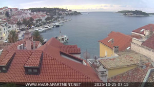 Hvar - Přístav Hvar - 25.10.2025 v 07:15 Hvar - Přístav Hvar - 25.10.2025 v 07:15