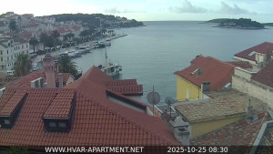 Hvar - Přístav Hvar - 25.10.2025 v 08:30 Hvar - Přístav Hvar - 25.10.2025 v 08:30