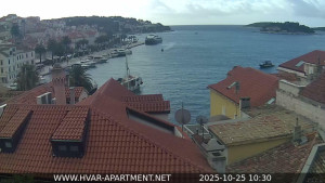Hvar - Přístav Hvar - 25.10.2025 v 10:30 Hvar - Přístav Hvar - 25.10.2025 v 10:30