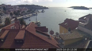 Hvar - Přístav Hvar - 25.10.2025 v 13:30 Hvar - Přístav Hvar - 25.10.2025 v 13:30