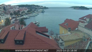 Hvar - Přístav Hvar - 25.10.2025 v 18:00 Hvar - Přístav Hvar - 25.10.2025 v 18:00