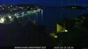 Hvar - Přístav Hvar - 25.10.2025 v 18:30 Hvar - Přístav Hvar - 25.10.2025 v 18:30