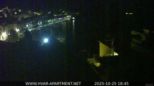 Hvar - Přístav Hvar - 25.10.2025 v 18:45 Hvar - Přístav Hvar - 25.10.2025 v 18:45