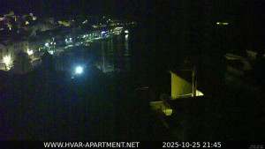 Hvar - Přístav Hvar - 25.10.2025 v 21:45 Hvar - Přístav Hvar - 25.10.2025 v 21:45