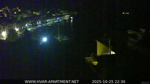 Hvar - Přístav Hvar - 25.10.2025 v 22:30 Hvar - Přístav Hvar - 25.10.2025 v 22:30