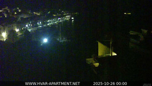 Hvar - Přístav Hvar - 26.10.2025 v 00:00 Hvar - Přístav Hvar - 26.10.2025 v 00:00