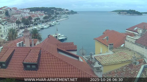 Hvar - Přístav Hvar - 26.10.2025 v 06:30 Hvar - Přístav Hvar - 26.10.2025 v 06:30