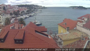 Hvar - Přístav Hvar - 26.10.2025 v 07:15 Hvar - Přístav Hvar - 26.10.2025 v 07:15